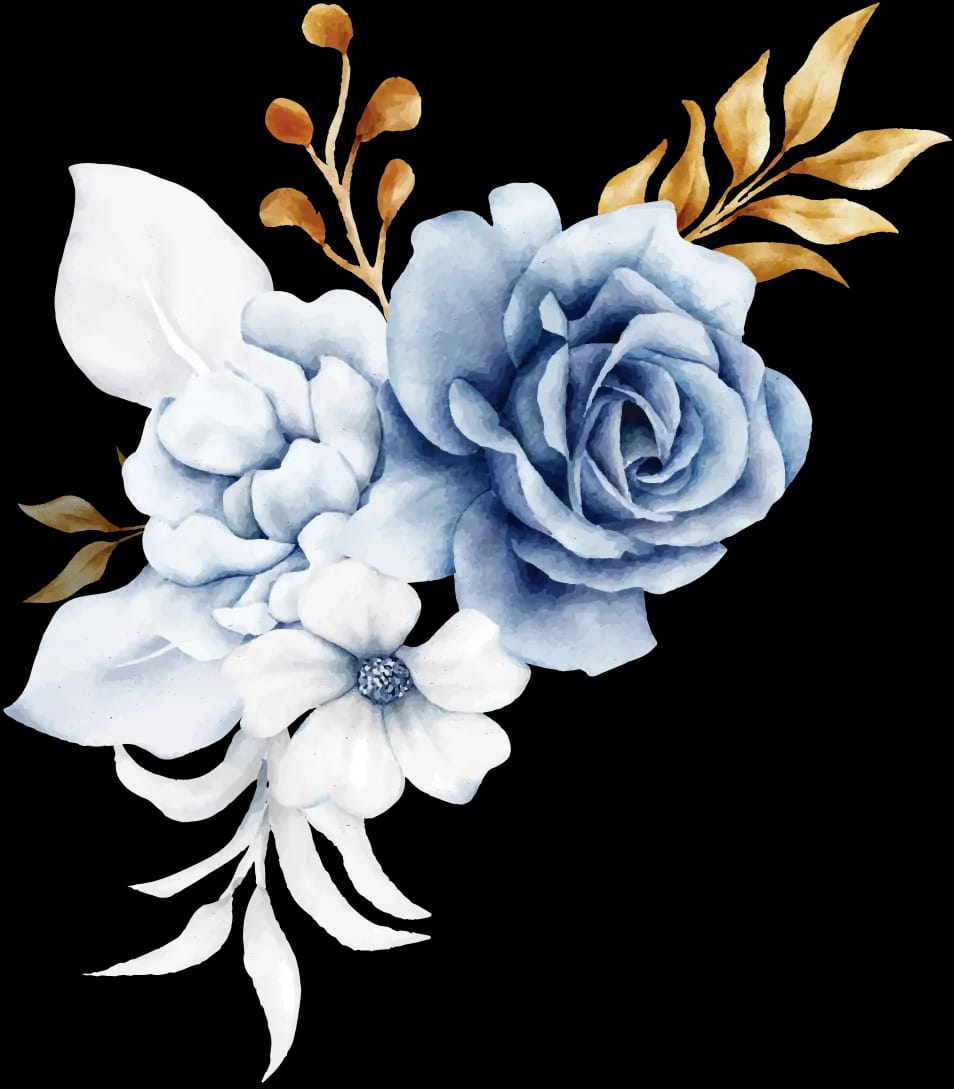 Flower Background Center